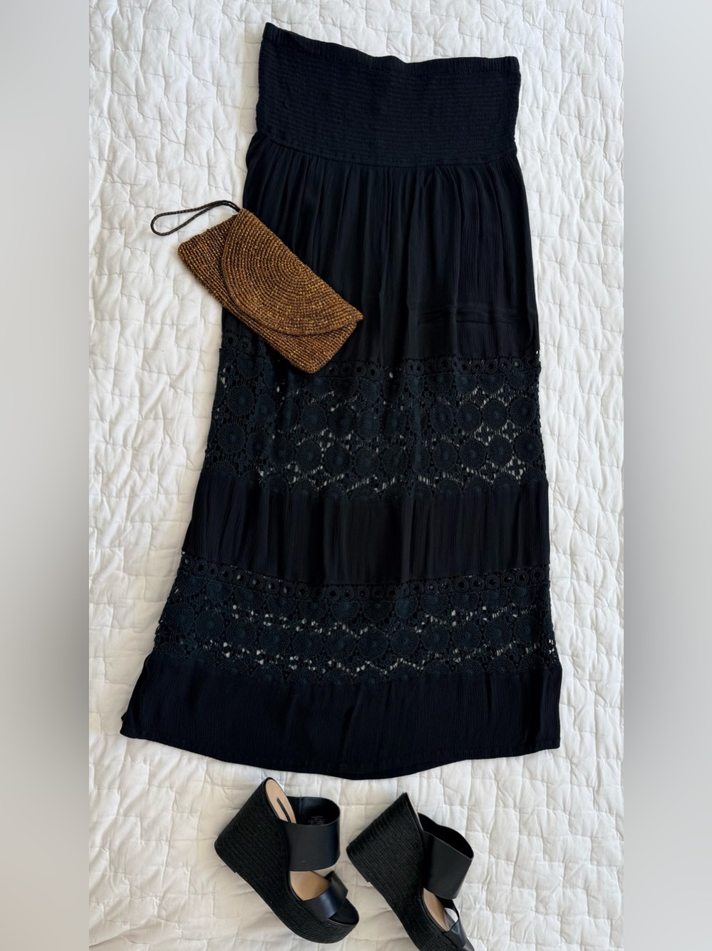 Strapless Maxi Dress